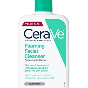 Cerave – Foaming Facial Cleanser 16oz