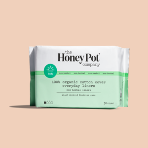 The Honey Pot – Organic Cotton Non-Herbal Pantiliners 30ct