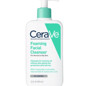 Cerave – Foaming Facial Cleanser 12oz