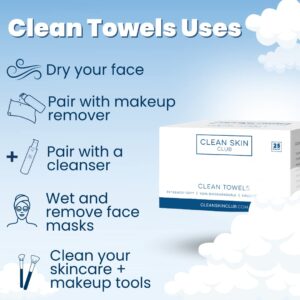 Clean Skin Club – Clean Towels 25ct