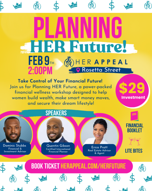 Planning HER Future: A Financial Wellness 1 Day Workshop